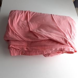 The Company Store queen cotton knit duvet cover